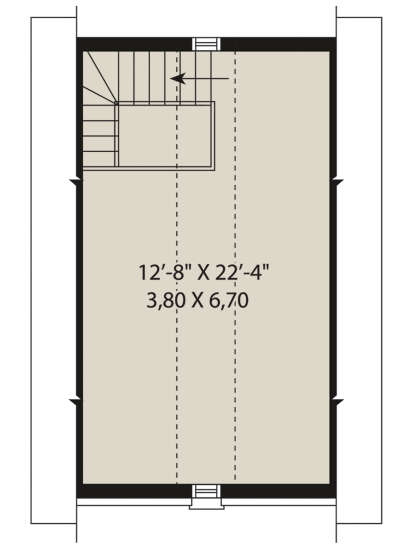 Bonus Room for House Plan #034-01251