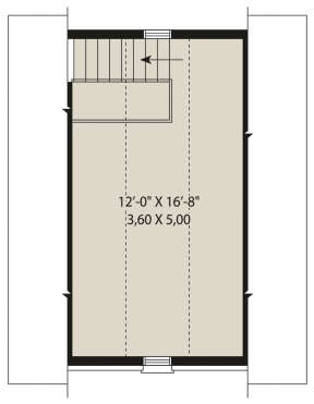 Bonus Room for House Plan #034-01252
