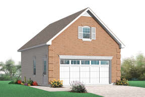 Traditional House Plan #034-01253 Elevation Photo