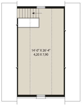 Bonus Room for House Plan #034-01253
