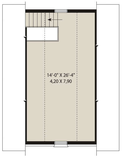 Bonus Room for House Plan #034-01253