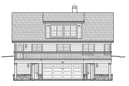 Small House Plan #053-00214 Elevation Photo