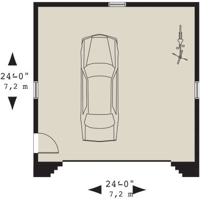 House Plan House Plan #24530 Drawing 1