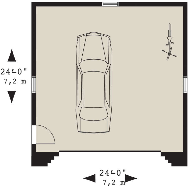 House Plan House Plan #24530 Drawing 1