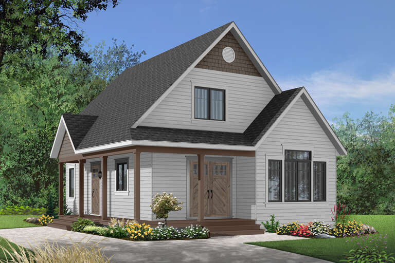 House Plan House Plan #24531 Front Elevation 