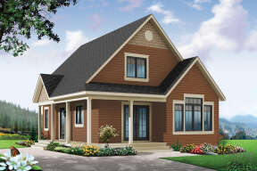 Country House Plan #034-01255 Elevation Photo