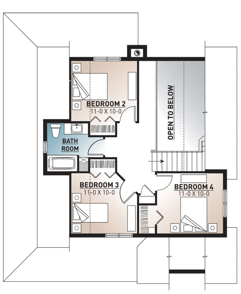 House Plan House Plan #24532 Drawing 2