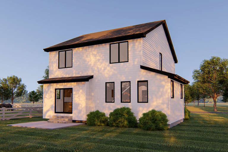 Modern Farmhouse House Plan #963-00425 Elevation Photo