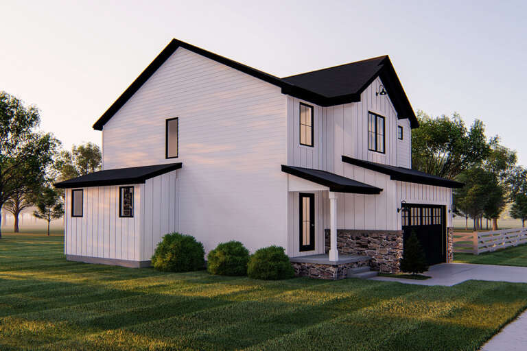 Modern Farmhouse House Plan #963-00425 Elevation Photo