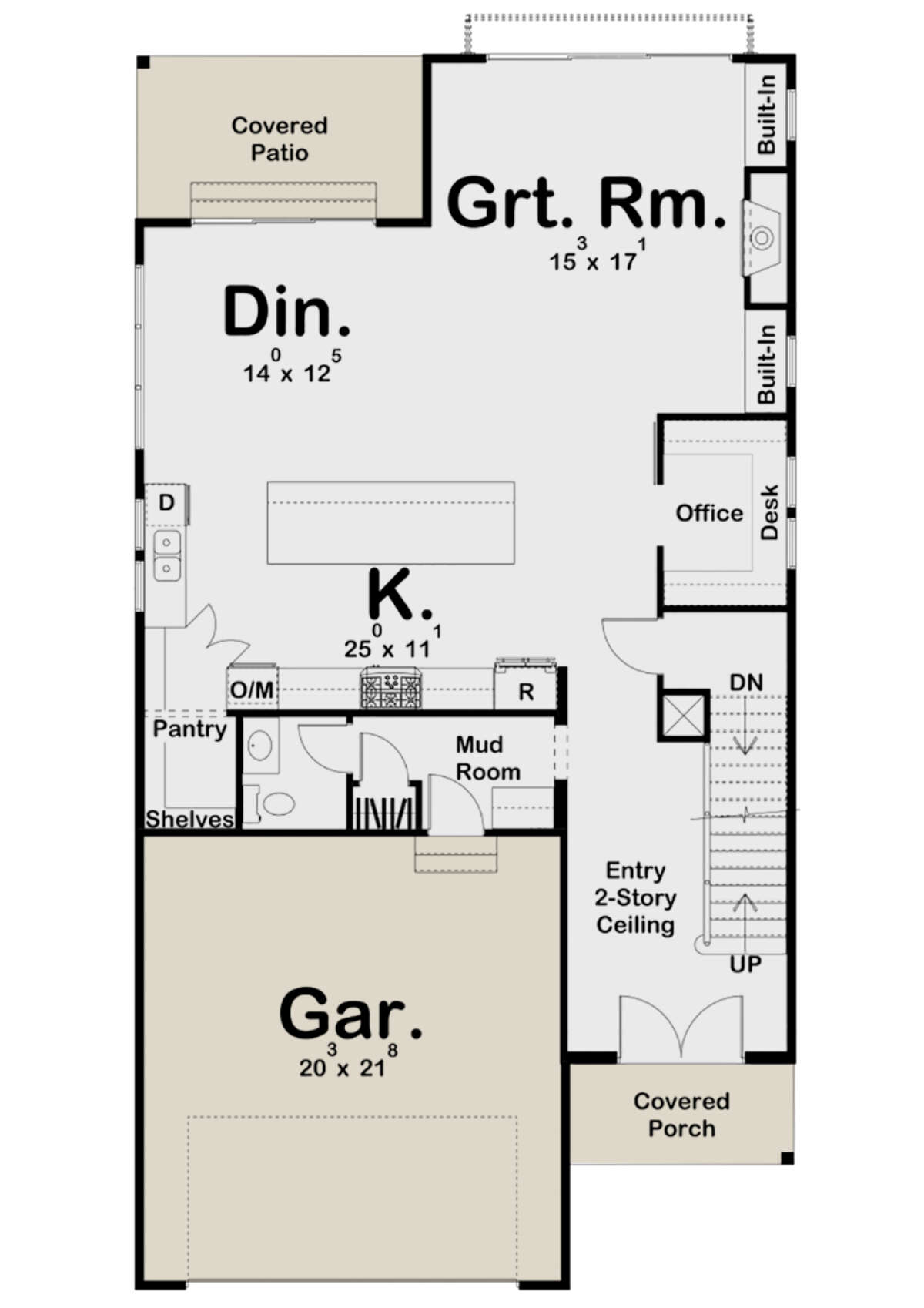 Main Floor for House Plan #963-00426