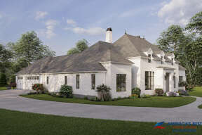French Country House Plan #4534-00030 Elevation Photo