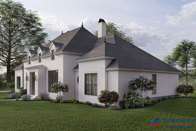 French Country House Plan #4534-00030 Elevation Photo