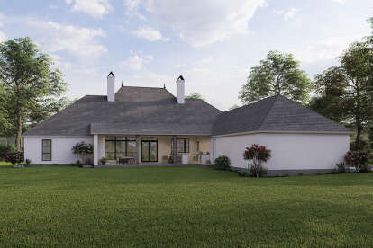 French Country House Plan #4534-00030 Elevation Photo