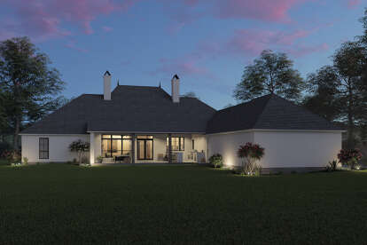 French Country House Plan #4534-00030 Elevation Photo
