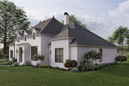 French Country House Plan #4534-00030 Elevation Photo