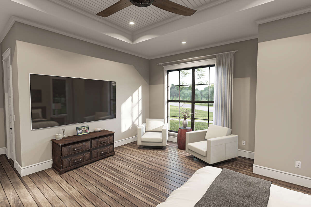 French Country Plan: 3,170 Square Feet, 4 Bedrooms, 3