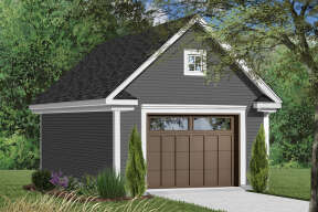 Traditional House Plan #034-01261 Elevation Photo