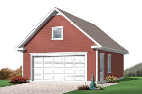 Traditional House Plan #034-01262 Elevation Photo