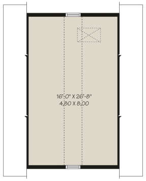 Bonus Room for House Plan #034-01262