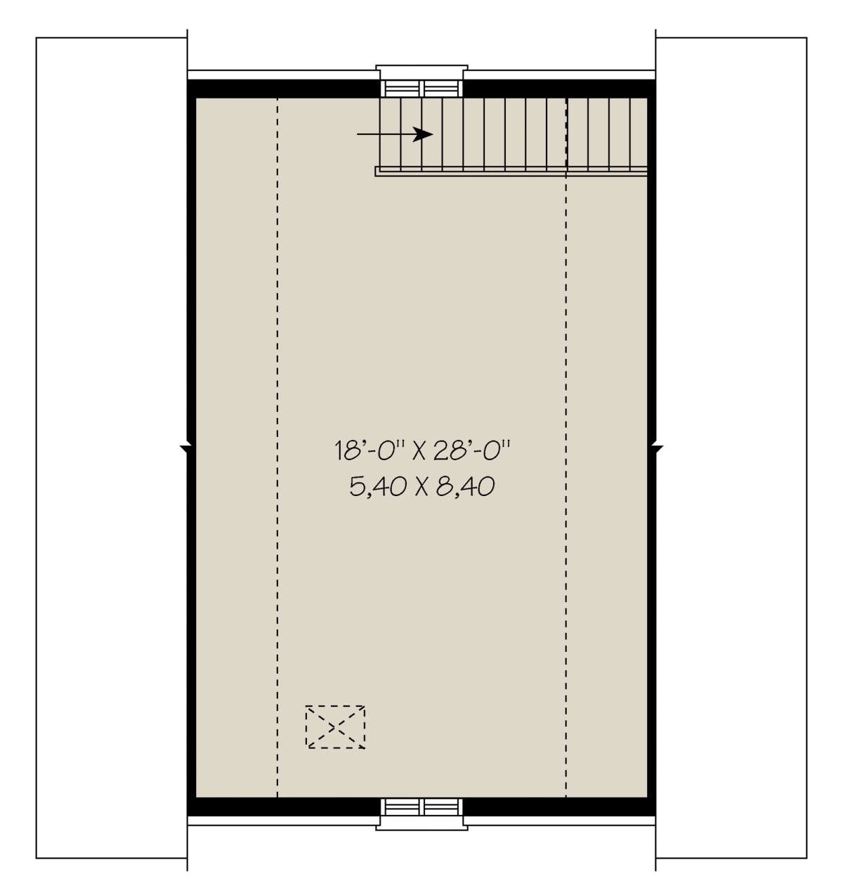 Bonus Room for House Plan #034-01264