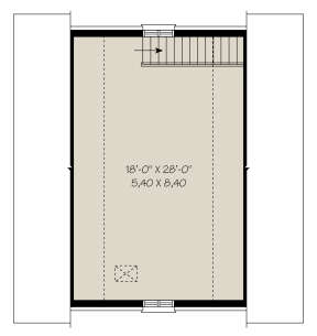 Bonus Room for House Plan #034-01264