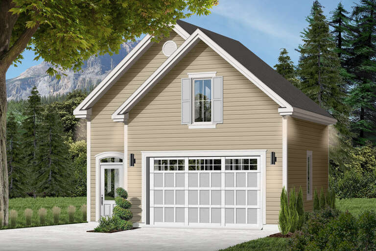House Plan House Plan #24547 Front Elevation 