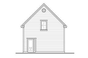 Country House Plan #034-01265 Elevation Photo