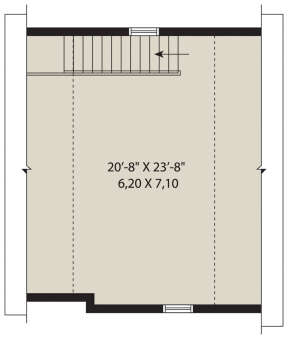 Bonus Room for House Plan #034-01265