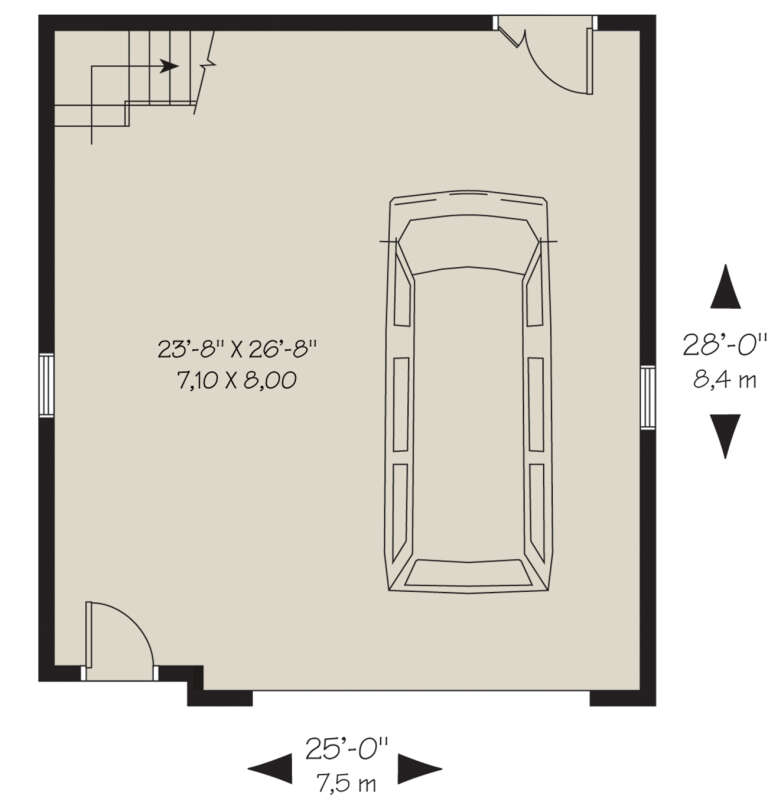 House Plan House Plan #24548 Drawing 1