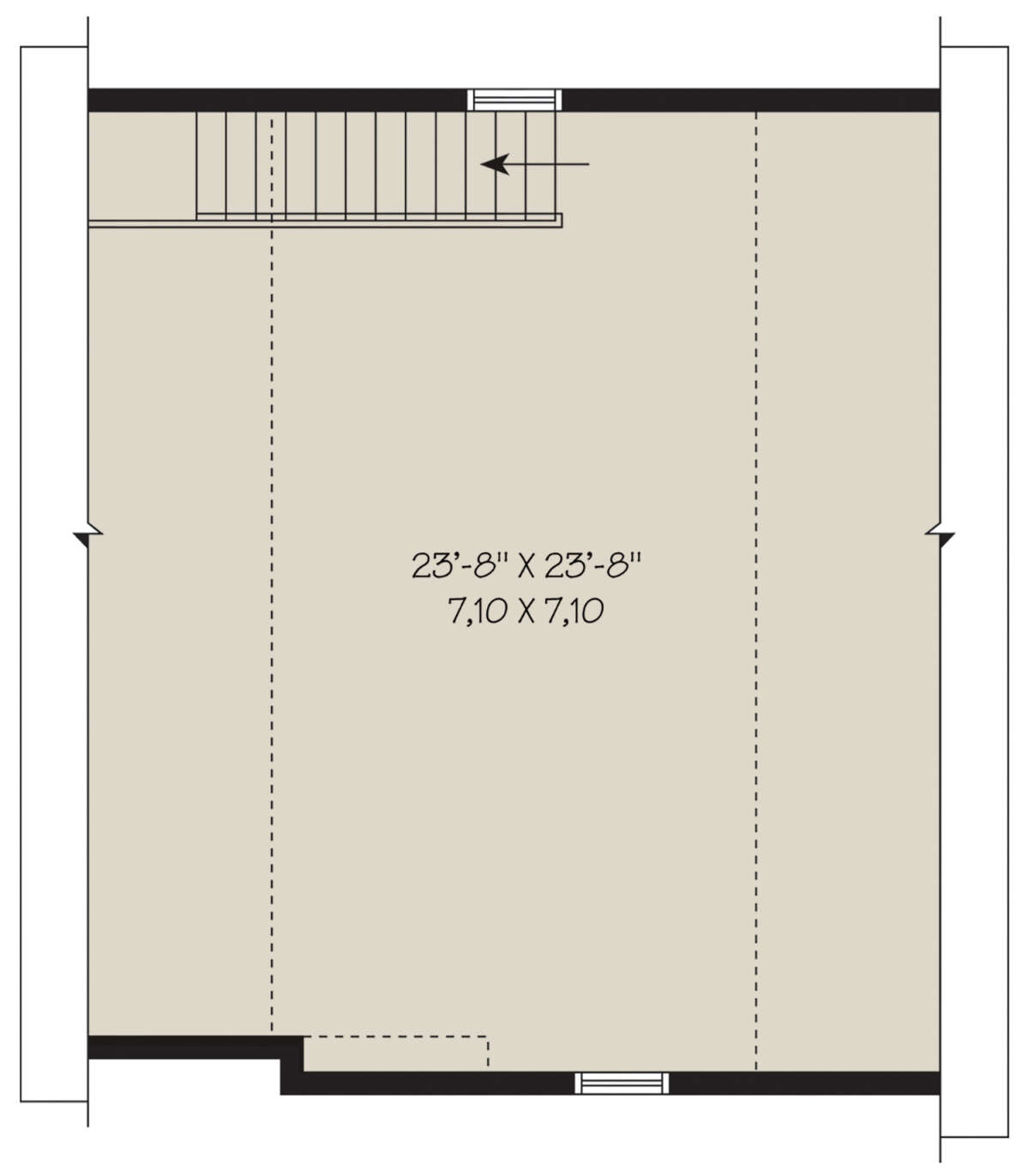 Bonus Room for House Plan #034-01266