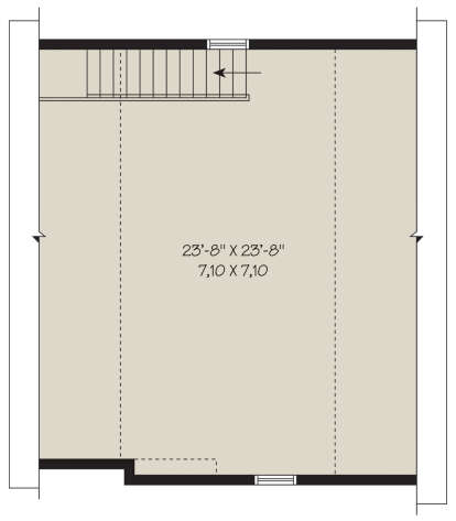 Bonus Room for House Plan #034-01266