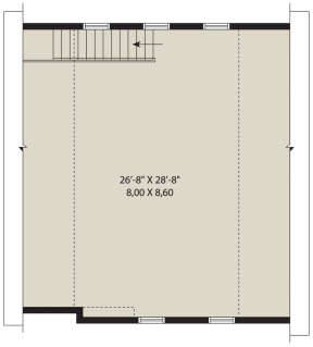 Bonus Room for House Plan #034-01267
