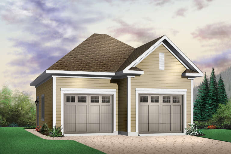 House Plan House Plan #24550 Front Elevation 