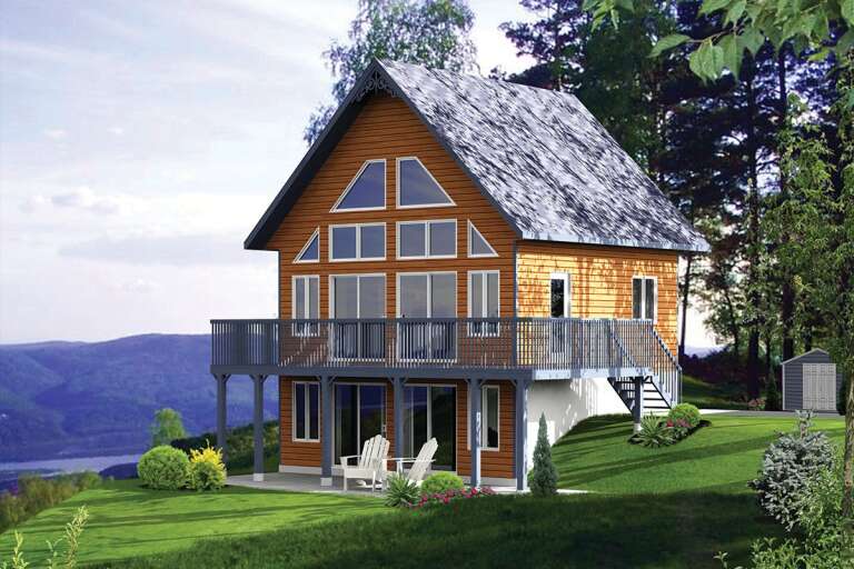 House Plan House Plan #24553 Front Elevation 