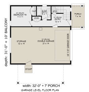 First Floor for House Plan #940-00234