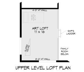 Loft for House Plan #940-00234