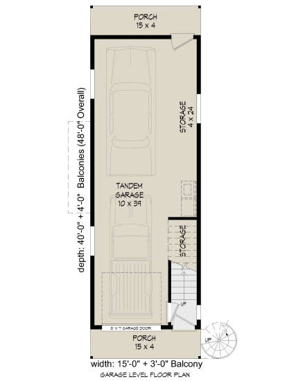 Garage for House Plan #940-00235