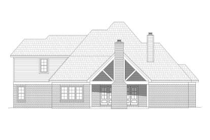 Traditional House Plan #940-00236 Elevation Photo