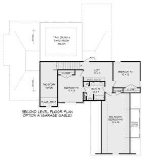 Second Floor for House Plan #940-00236