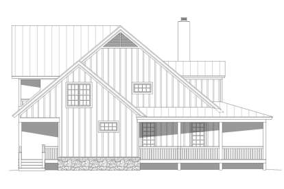 Country House Plan #940-00237 Elevation Photo