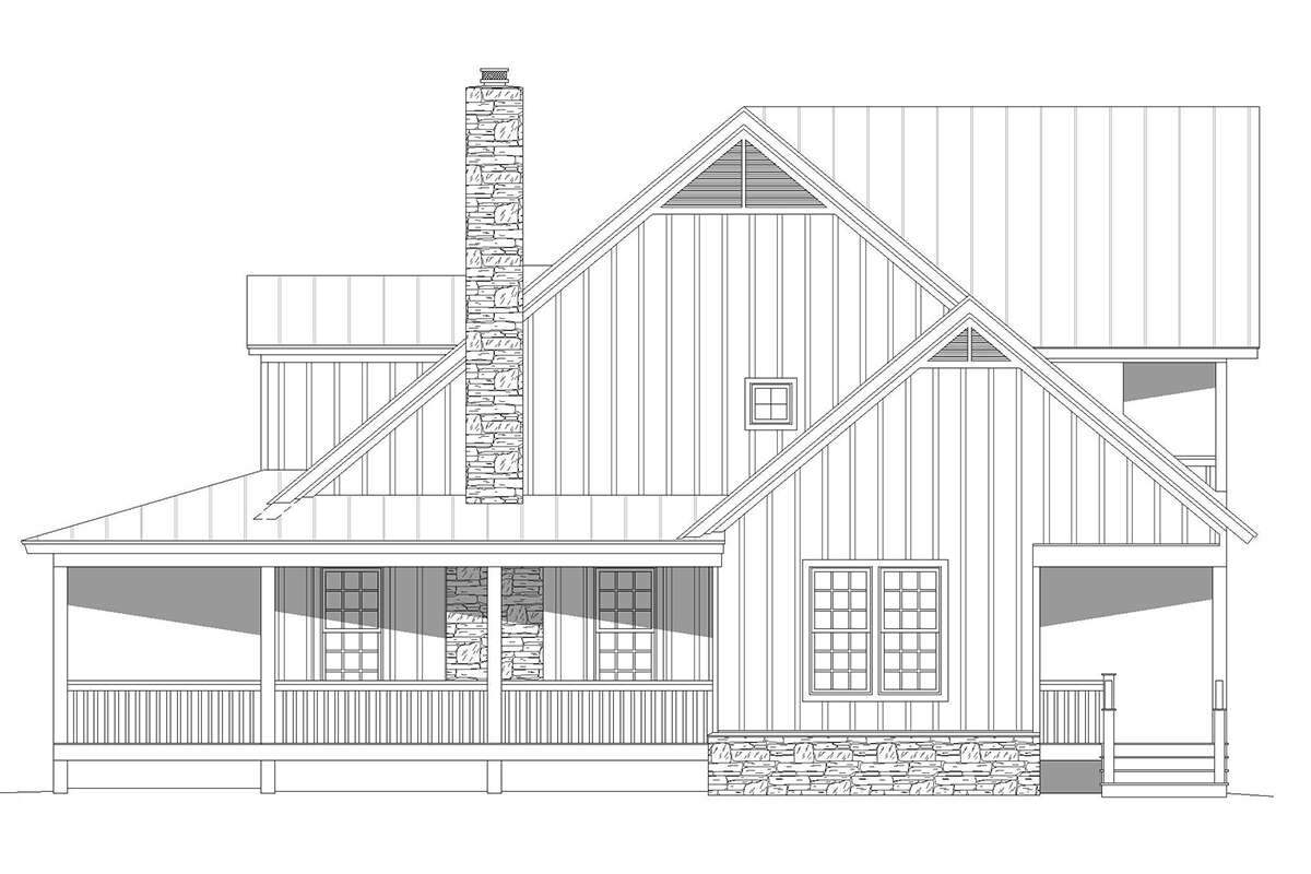 Country House Plan #940-00237 Elevation Photo