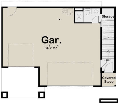 First Floor for House Plan #963-00427