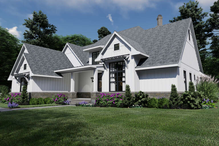 Modern Farmhouse House Plan #9401-00110 Elevation Photo