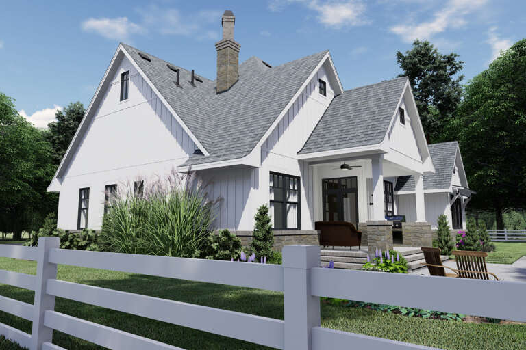 Modern Farmhouse House Plan #9401-00110 Elevation Photo