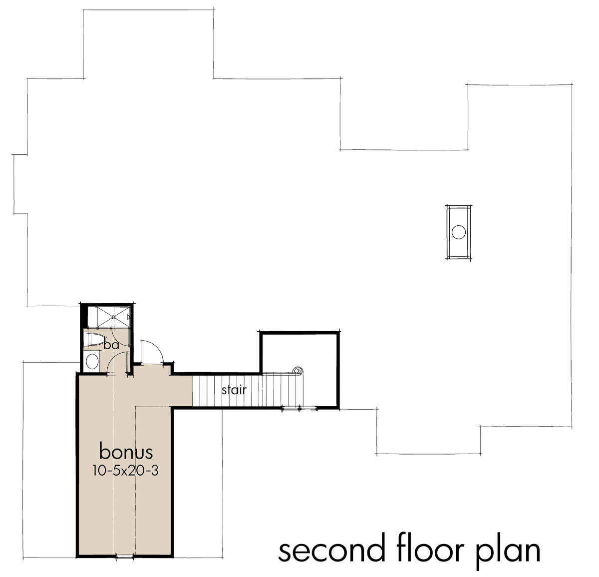 Second Floor for House Plan #9401-00110