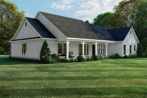 Modern Farmhouse House Plan #8318-00160 Elevation Photo