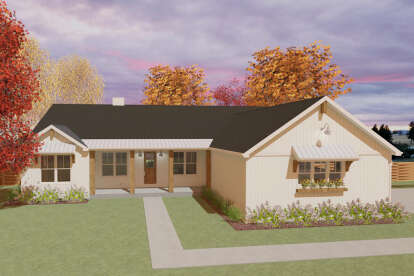 House Plan House Plan #24569 Front Elevation 