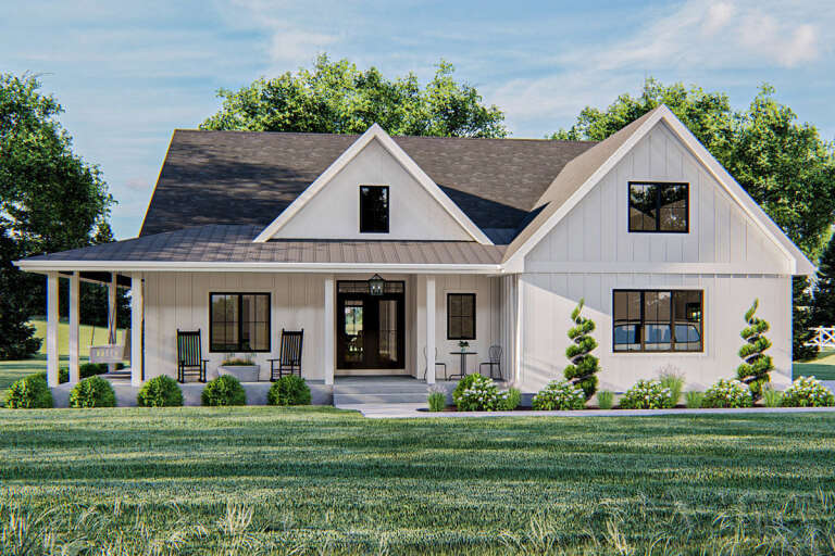 House Plan House Plan #24570 Front Elevation 