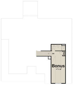 Bonus Room for House Plan #963-00428