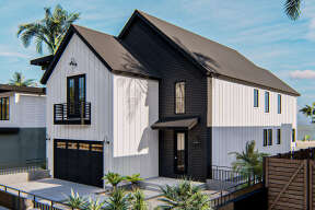 Modern House Plan #963-00429 Elevation Photo